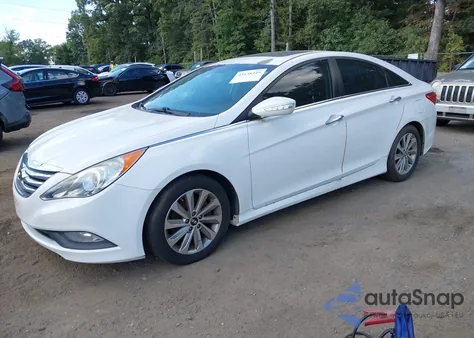 2014 Hyundai Sonata Limited 2.0T z USA, uszkodzony, nr VIN 5NPEC4AB1EH920475
